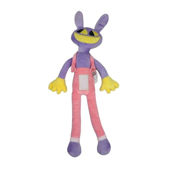 The Amazing Digital Circus Pomni Jax Plush Figure Stuffed Animal Purple Rabbit - Picture 1 of 6